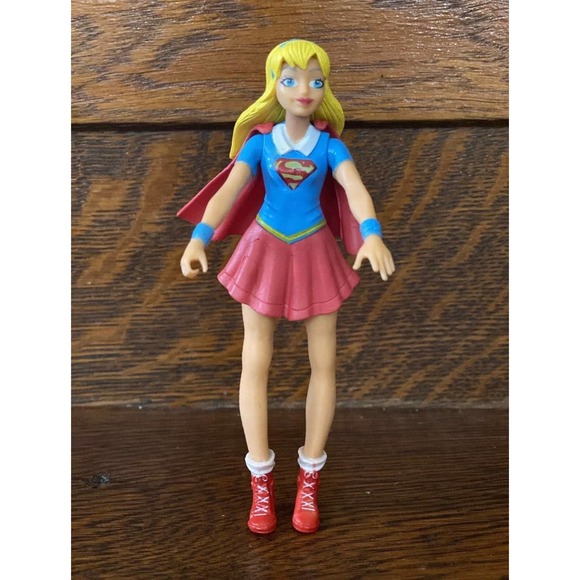 NWOT Super Girl Action Figure Doll DC Super Hero Christmas Stocking Stuffer - Picture 11 of 11